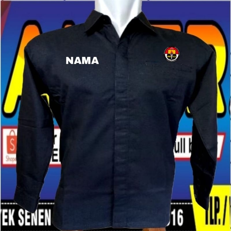 kantong 1 kemeja humas Polri baju humas Polri seragam humas Polri Pdh humas polri pdl humas polri ke