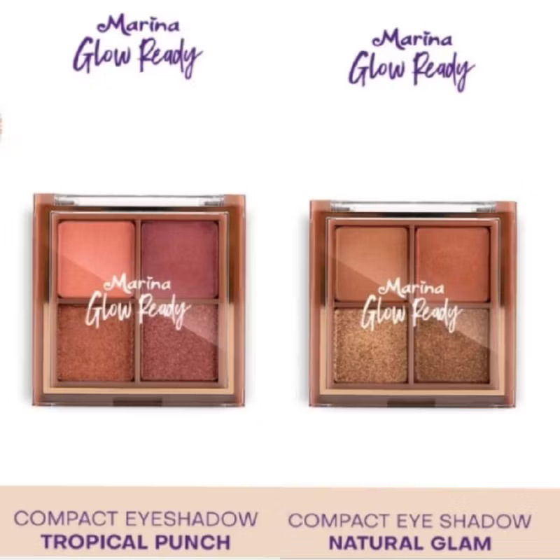 Marina Glow Ready Compact Eyeshadow pallete series