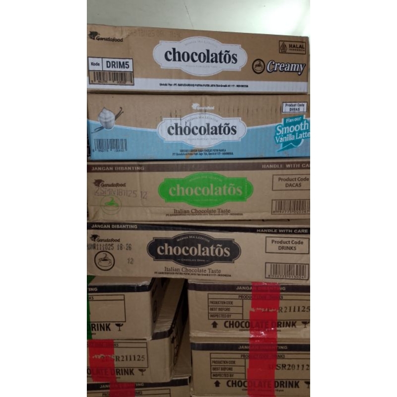 

chocolatos bubuk 1dus isi 8 renteng