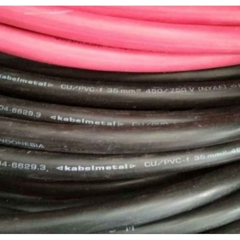 kabel serabut 35 mm supreme jembo kabelmetal kabel NYAF 35mm