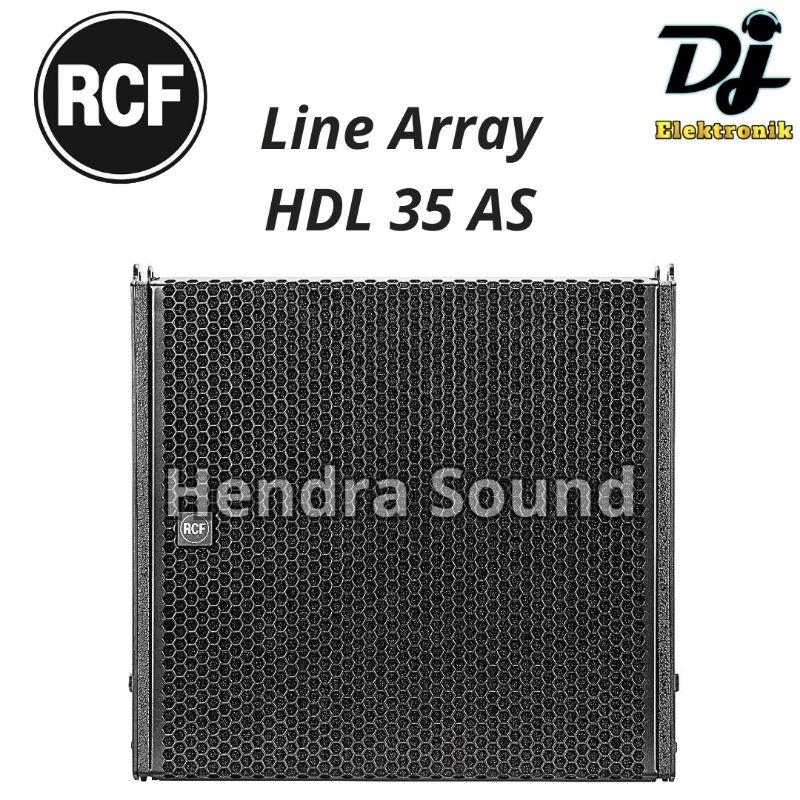 RCF ● HDL 35AS / HDL35 AS - Speaker Line Array Aktif 15 inch (ORI ITALY)