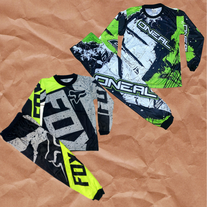 atasan baju drag bike anak/jersey cross anak tanggung murah/jersey cross lengan panjang