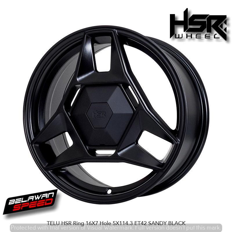 Velg Mobil Ring16 HSR TELU Untuk Carry Camry Rush Ertiga Dll R16