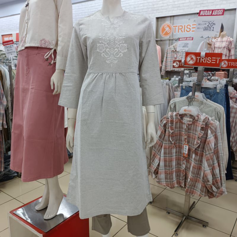 triset tunik wanita