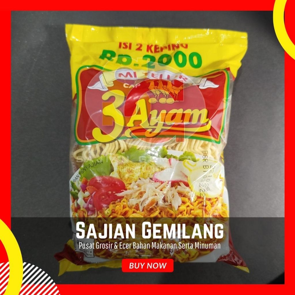 

Mie Telur 3 Ayam - Sajian Gemilang