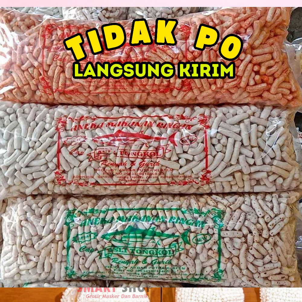 

(1KG) TONGKOL, STIK IKAN TONGKOL FOOD SNACKS CEMILAN KRUPUK CEMILAN kerupuk Pedas