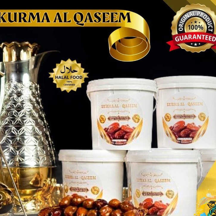 

Kurma Arab Premium Kurma Al Qaseem Original Kurma Lembut Empuk Premium Special Lebaran Edition