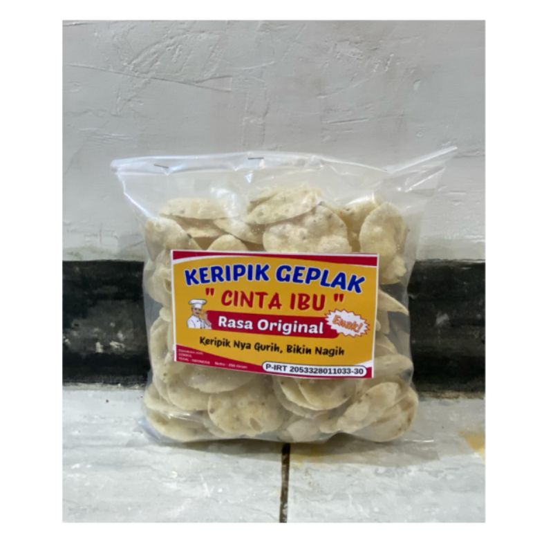 Keripik Geplak Khas Tegal Original 500 gram