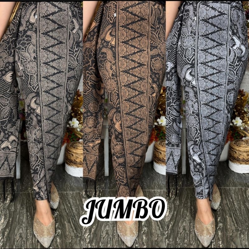 Kamen jadi denim jaguar set slendang/bawahan tradisional kebaya/kamen bali