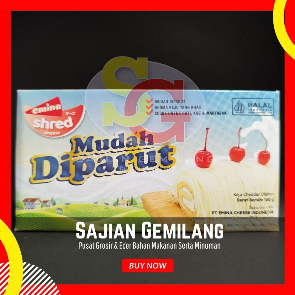 

Emina Shred Cheese Mudah Di Parut - Grosir Sajian Gemilang