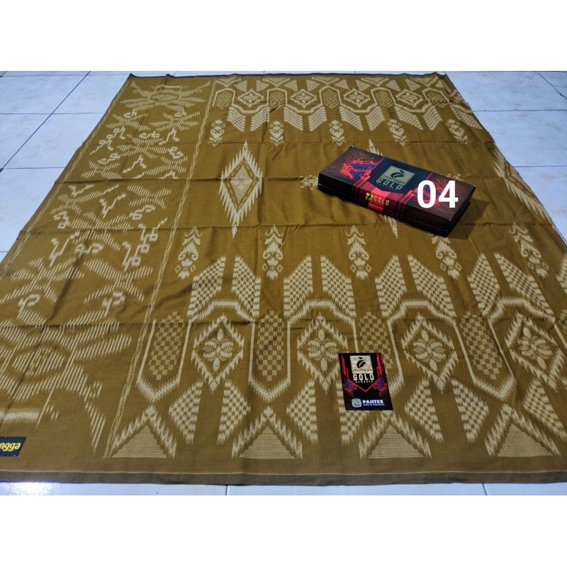 SARUNG MANGGA KODE S || SARUNG MANGGA GOLD  | SARUNG MANGGA MOTIF KEMBANG  | SARUNG PRIA DEWASA