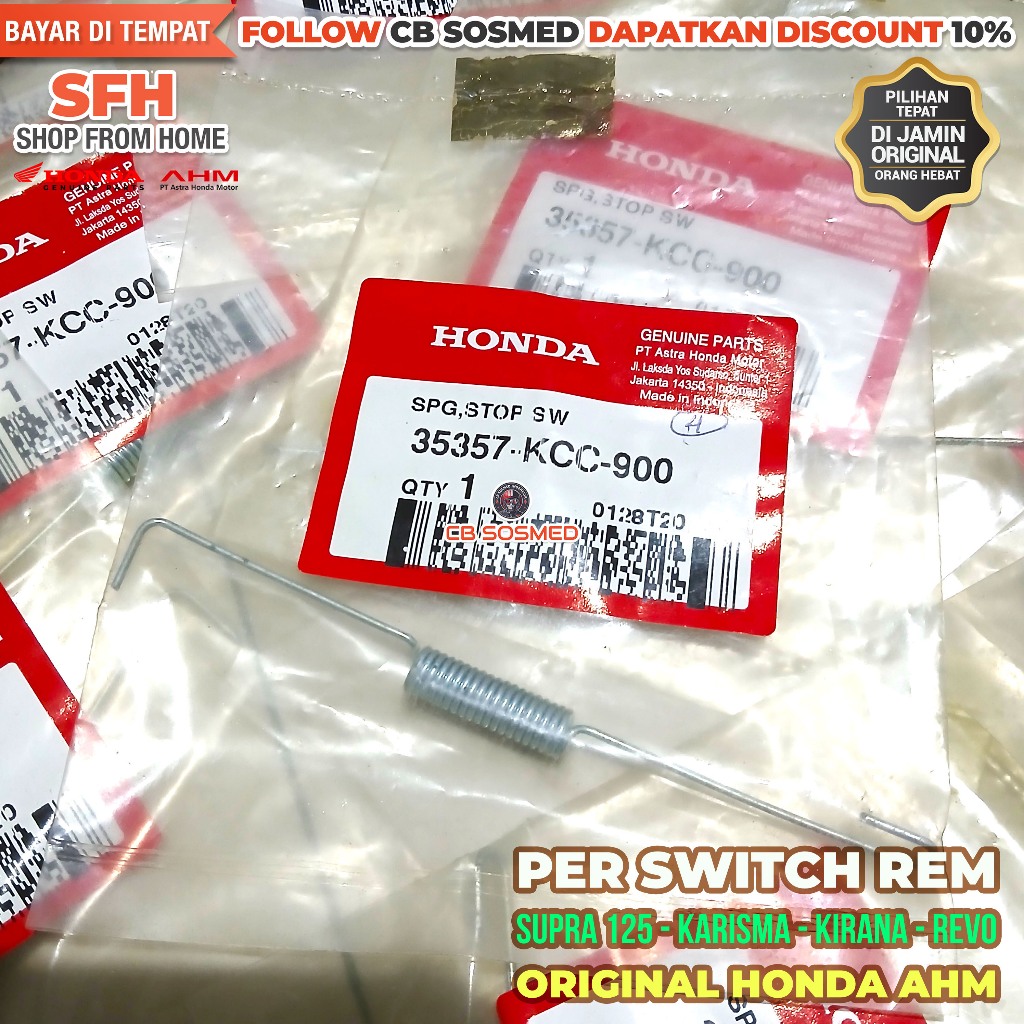 Per Switch Rem Belakang Supra X 125 2007 - 2014 Pir Switch Rem Supra X 125 FI New Supra X 125 Inject