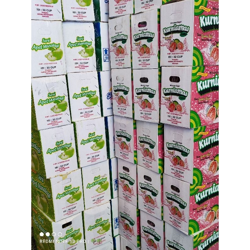 

Minuman Sari apel jambu biji 1 dus