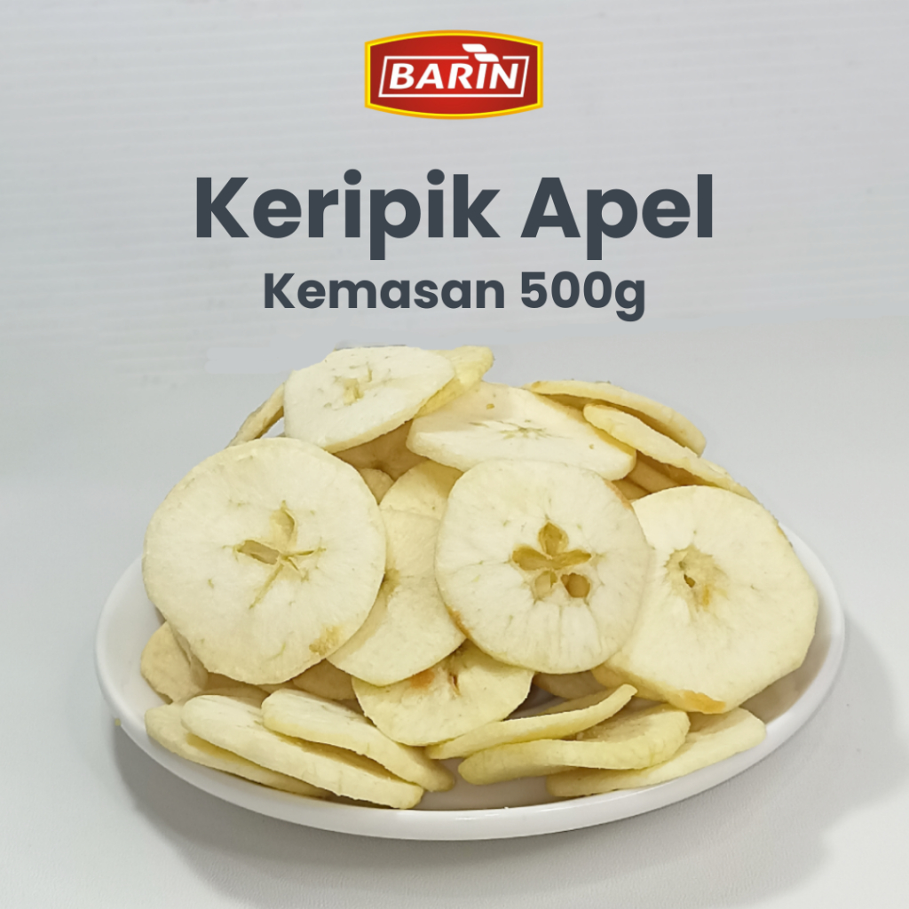 

Keripik Apel Khas Malang BARIN 500 Gram dan 1Kg Kripik Buah Kering