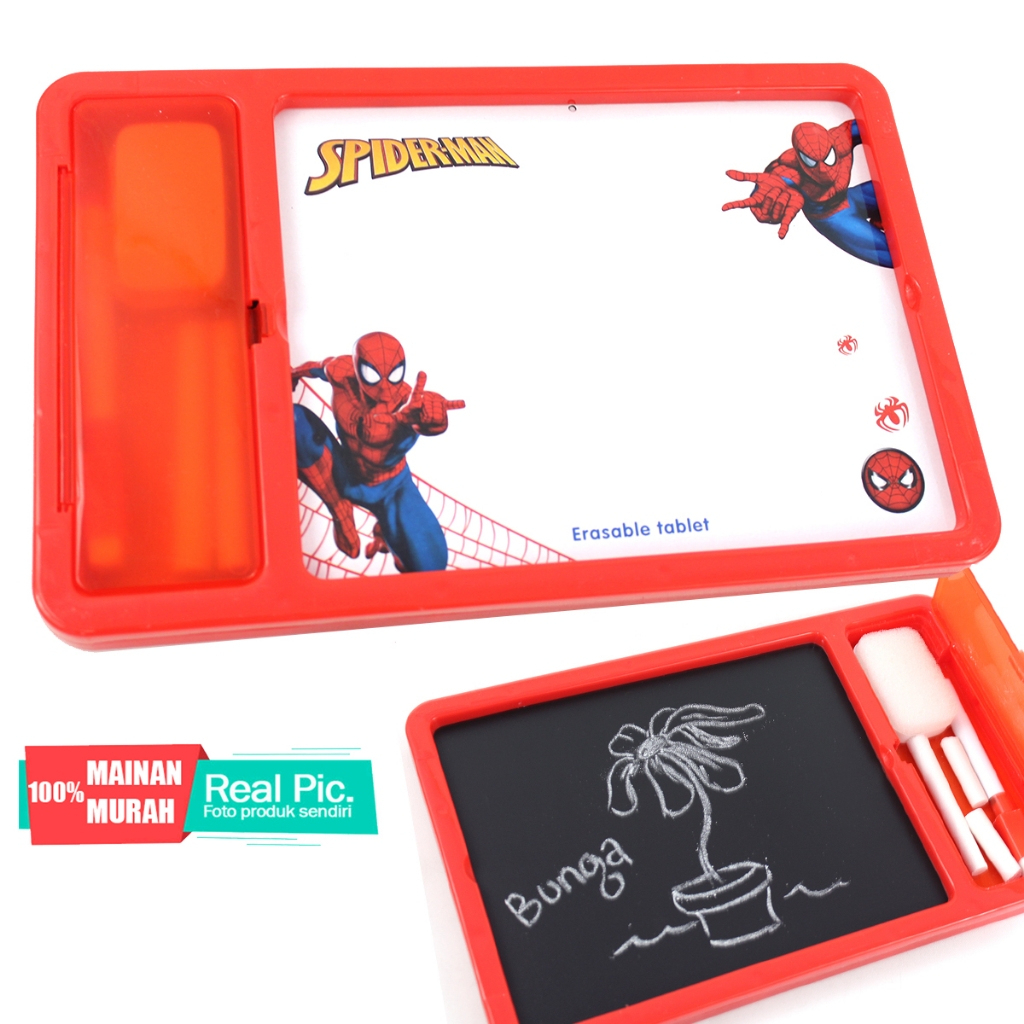 

PAPAN TULIS KARAKTER 2 IN 1 NO:2023S PAPAN TULIS SPIDOL DAN PAPAN TULIS KAPUR