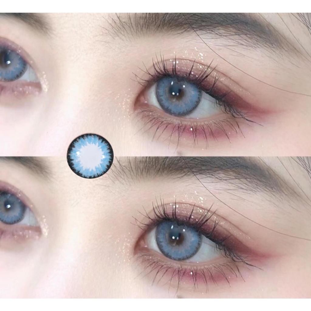 （COD）soflen minus softlens diameter 14  softlens 16 tetas mata softlens hitam softlens mata minus