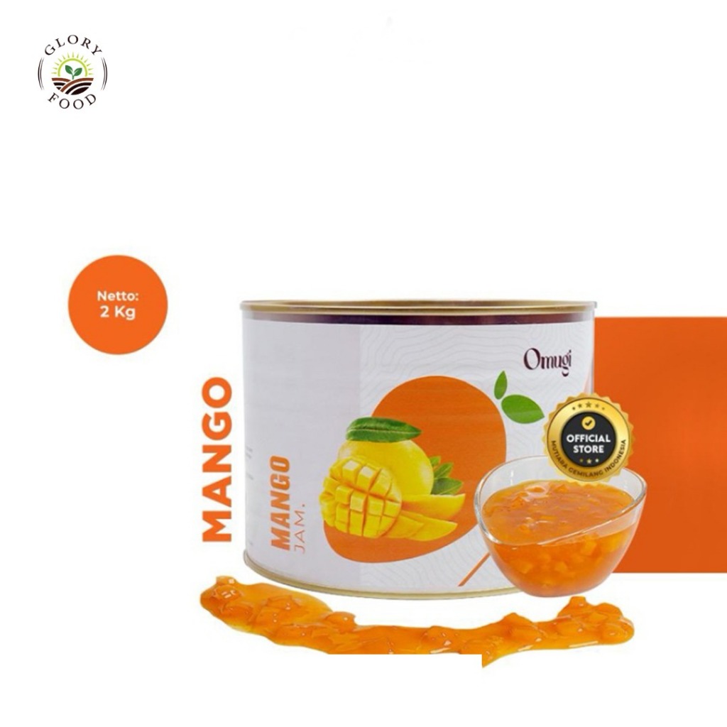 

p4yu Omugi Fruit Jam Selai Buah Asli 2 KG