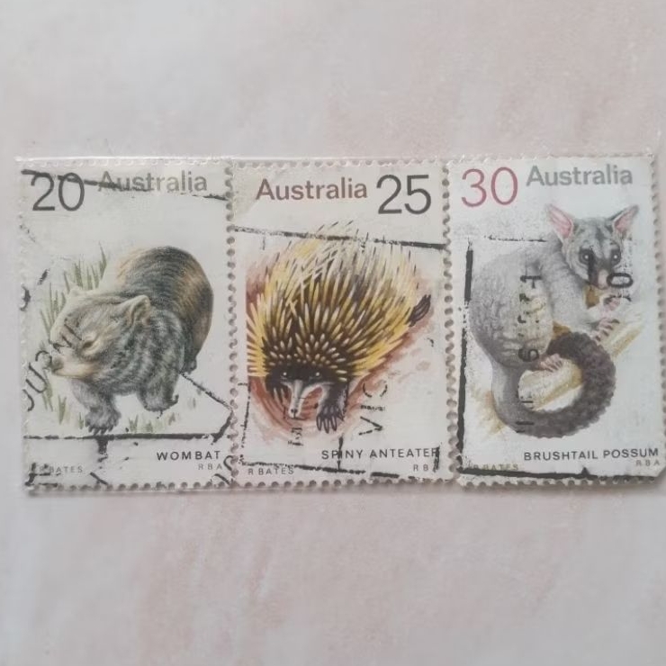 

(A) Perangko Australia Fauna (1974) Tahun 1974 set 3pcs