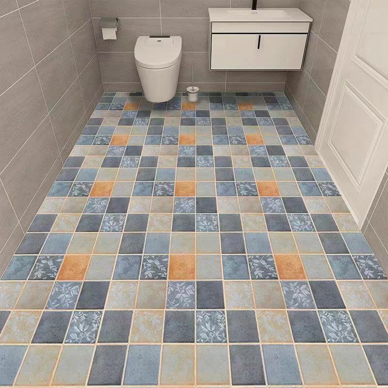 Stiker /wallpaper tahan aus tahan air kamar mandi wallpaper motif menarik