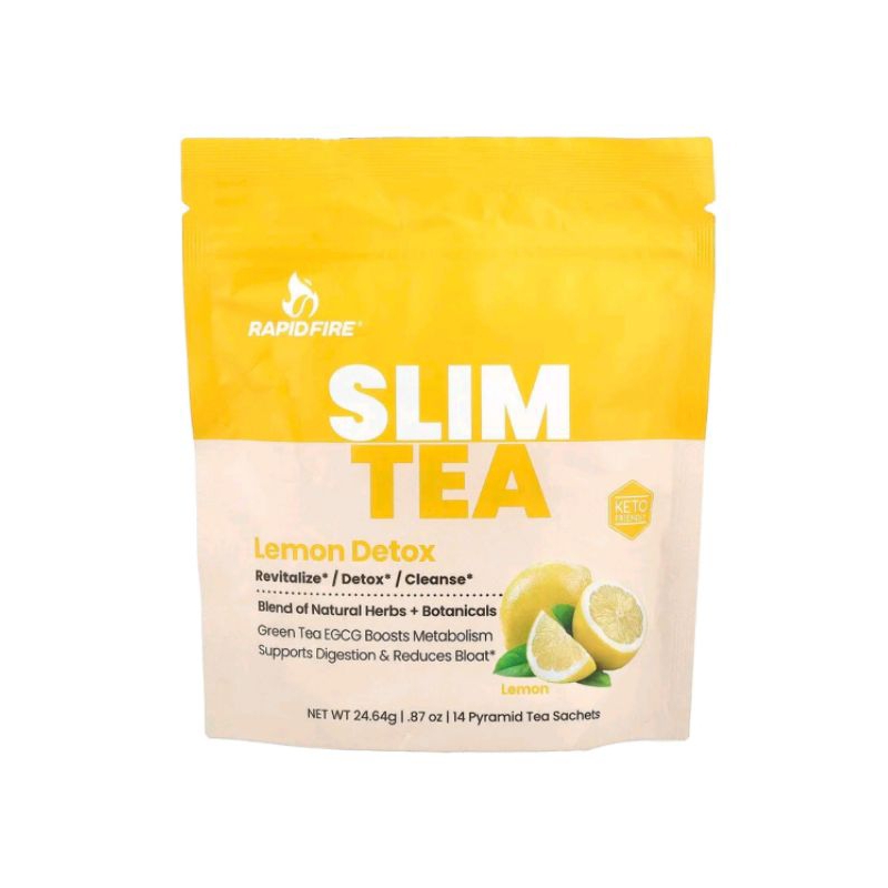 

Rapidfire Slim Tea Lemon 14 Pyramid Tea Sachets