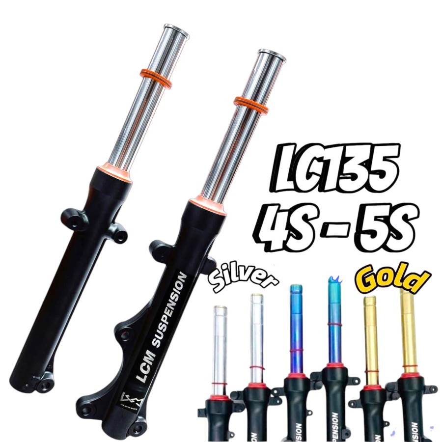 Bottom Shock Depan LCM Suspension 31mm Mx King Original Vietnam Quality