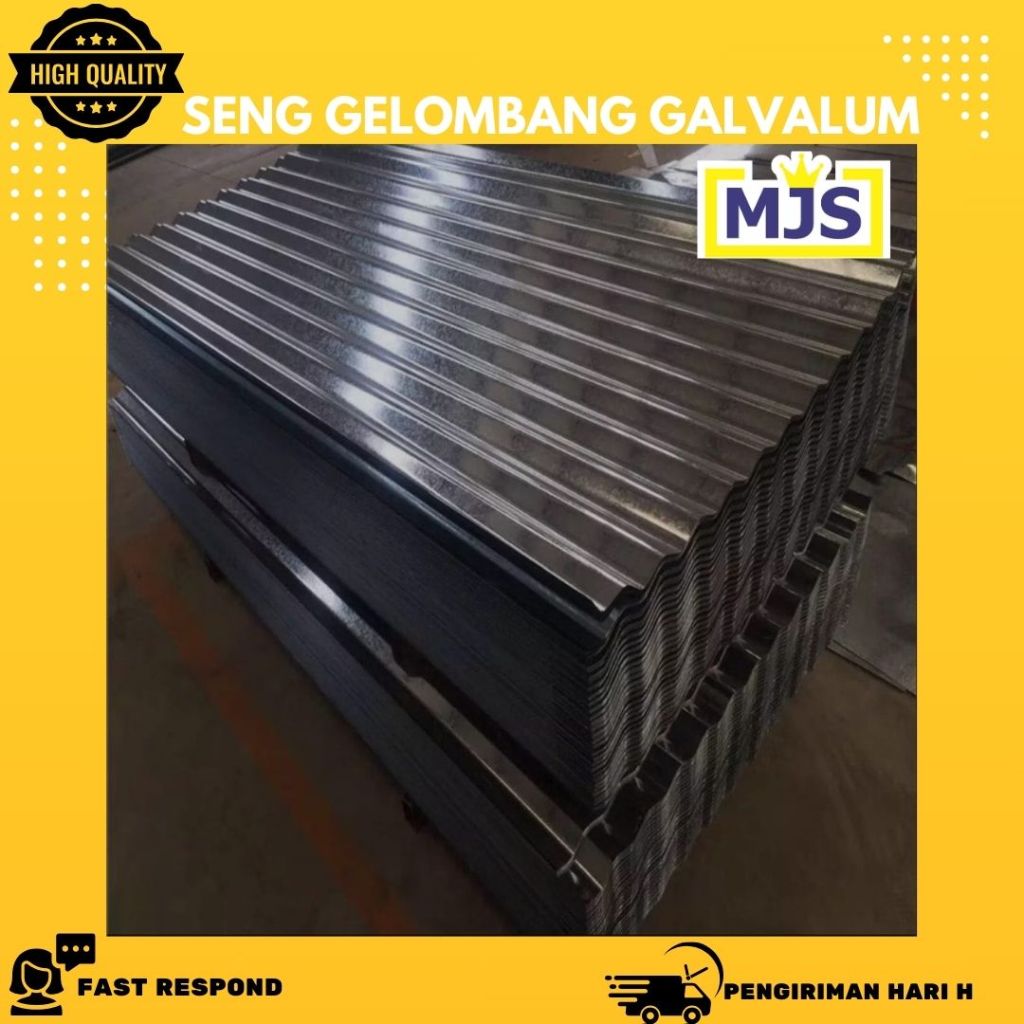 Seng Gelombang Galvanis (SNI)