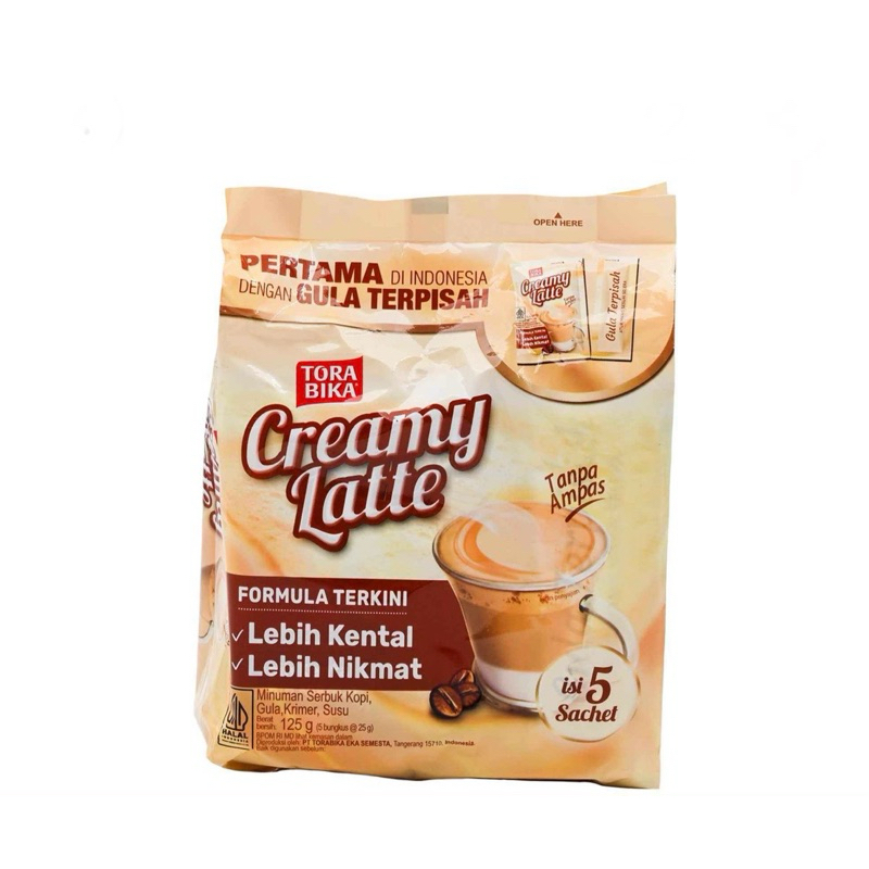 

Kopi Torabika Creamy Latte 5x22 gr