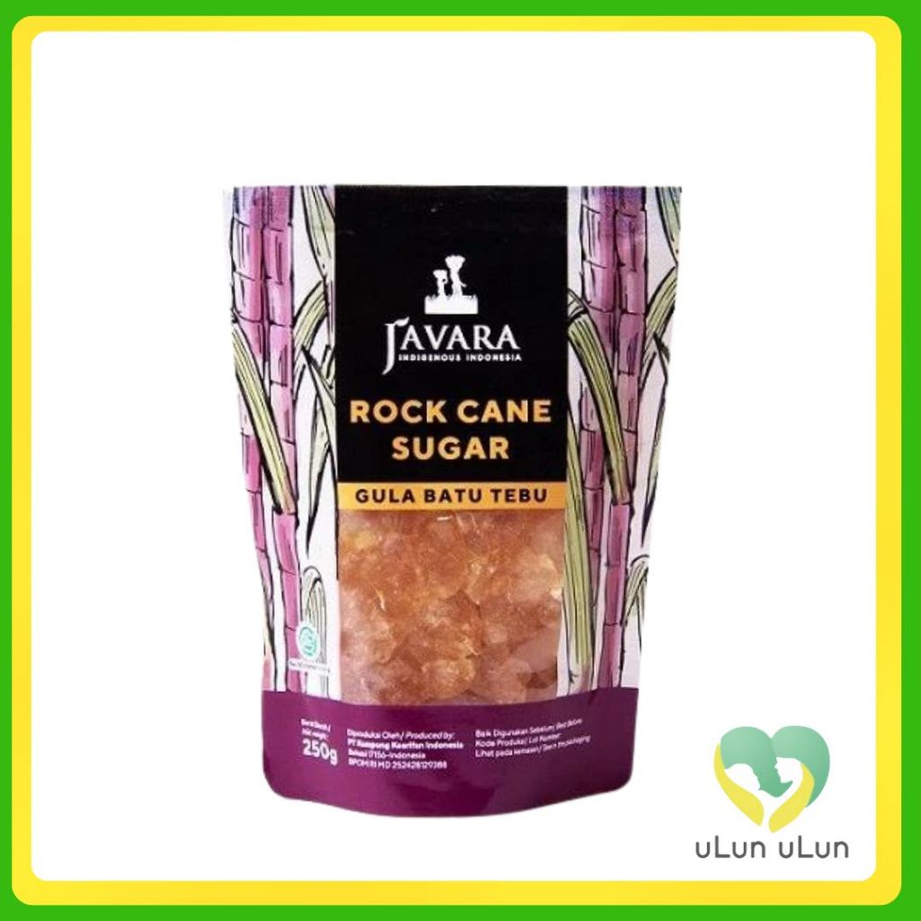 

Ulun Ulun Gourmet Rock Cane Sugar Javara Gula Batu Tebu 250gr |