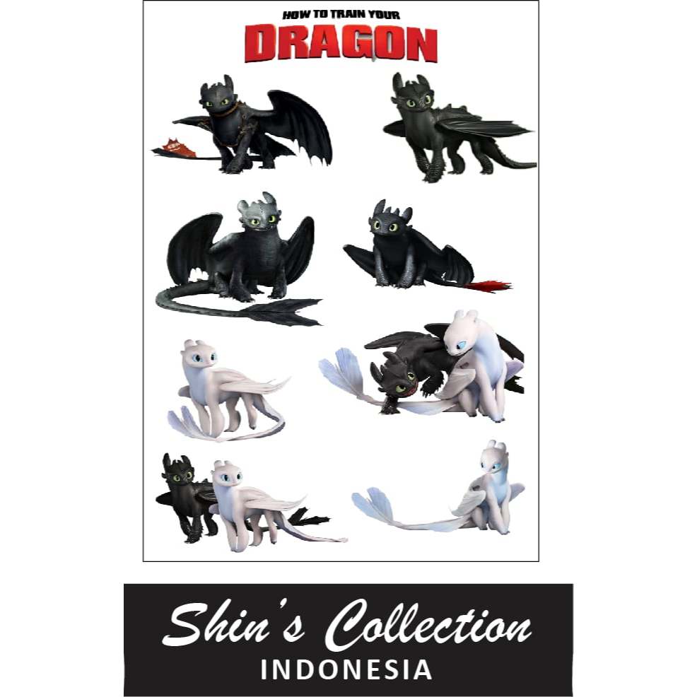 

Sticker stiker How to train your dragon Disney 1 pc