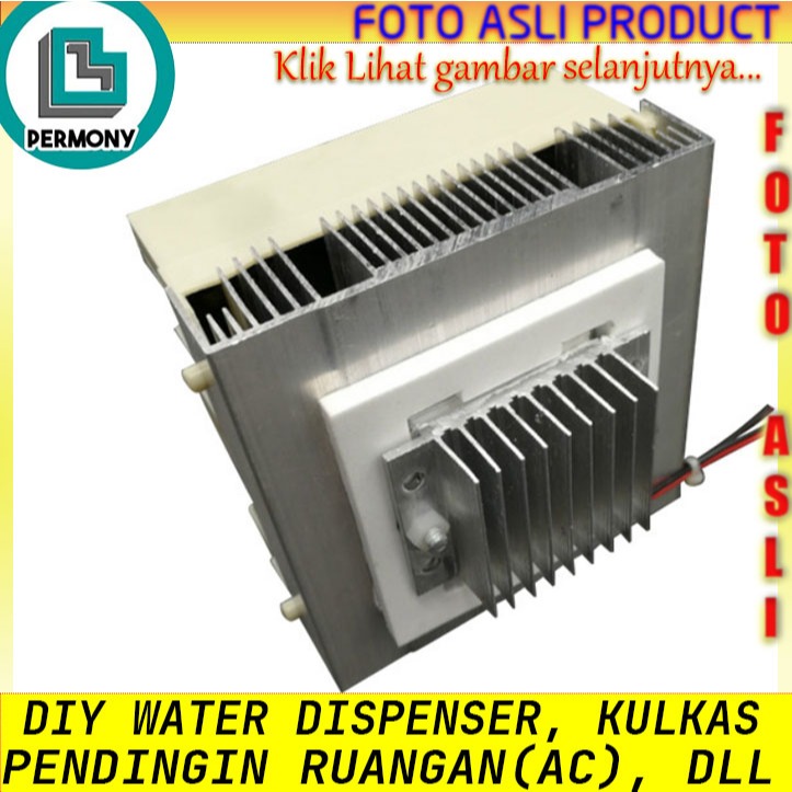 Kulkas Water Dispenser Peltier Refrigerator Thermoelectric Cooling System Aluminium pendingin AC Rua