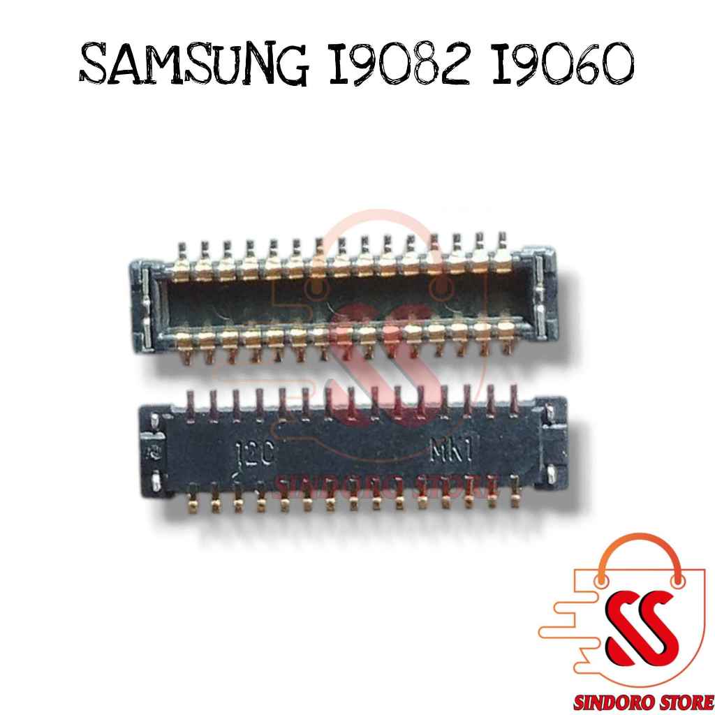 Konektor Lcd Samsung I9082 I9060 Soket Connector Socket 30 Pin di Mesin