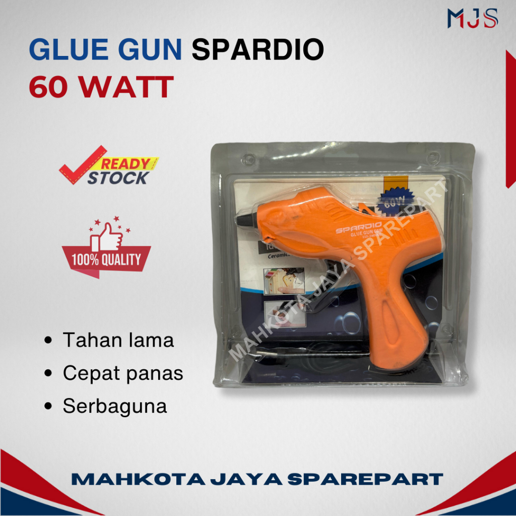 

GLUE GUN 60W SPARDIO / lem tembak 60 watt