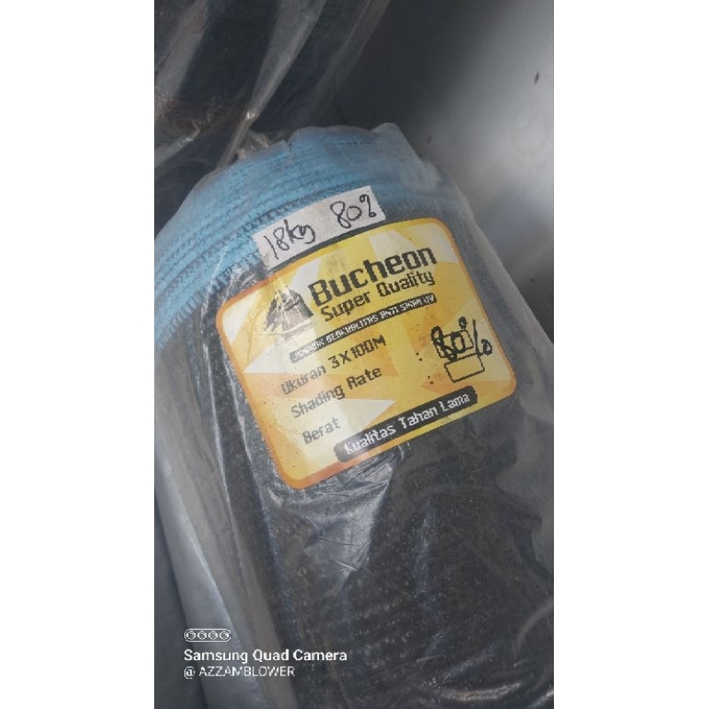 PARANET 80 % LEBAR  3 x 100 M IMPOR UNTUK KANDANG AYAM