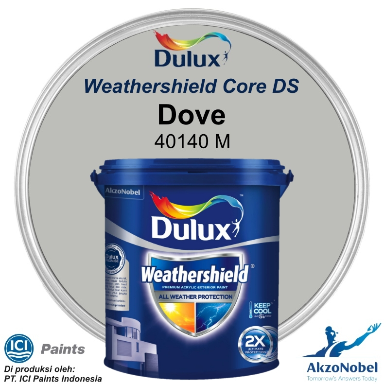 DULUX WEATHERSHIELD DS 40140M DOVE - 2.5 LT