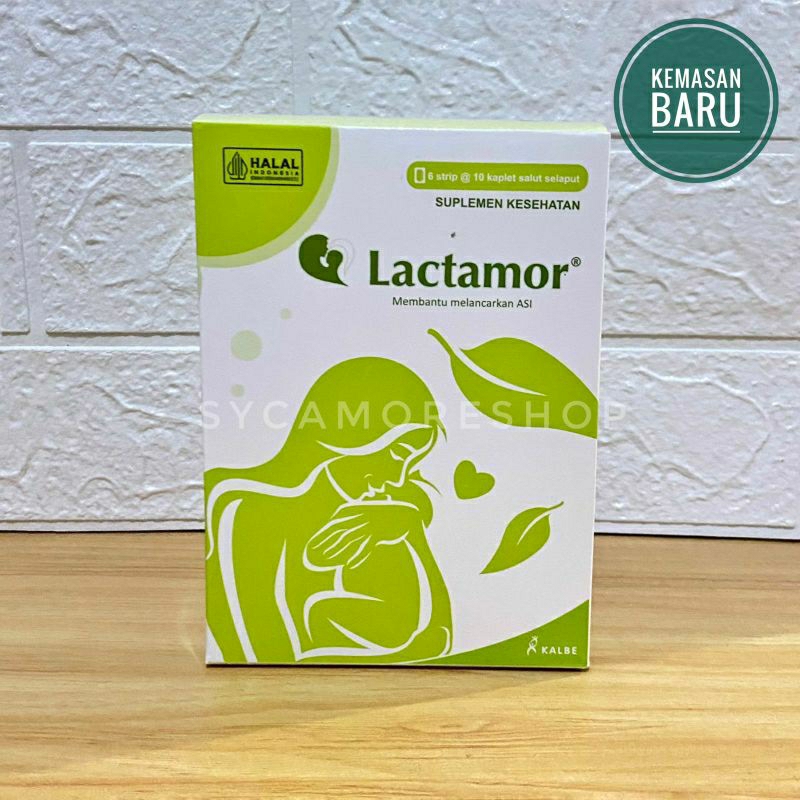 Lactamor Box 60 kaplet Suplemen ASI Booster Pelancar ASI