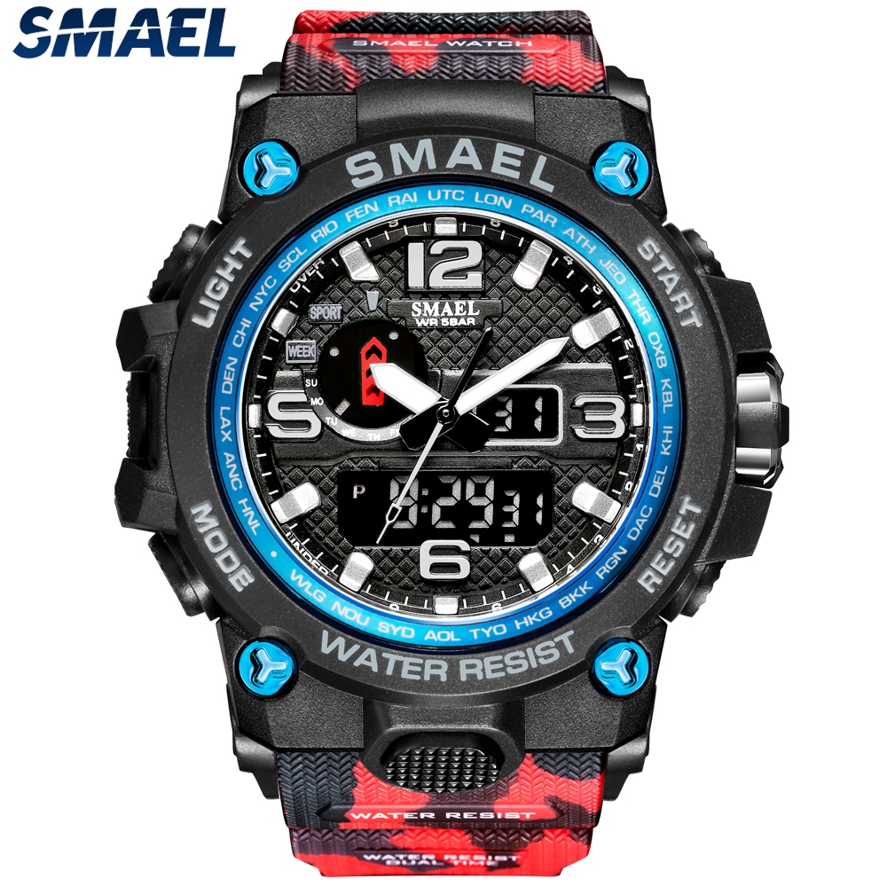 SMAEL 1545D MC Jam Tangan Mekanik Otomatis Pria Jam Tangan Mekanik Otomatis Tahan Air Jam Tangan Mek