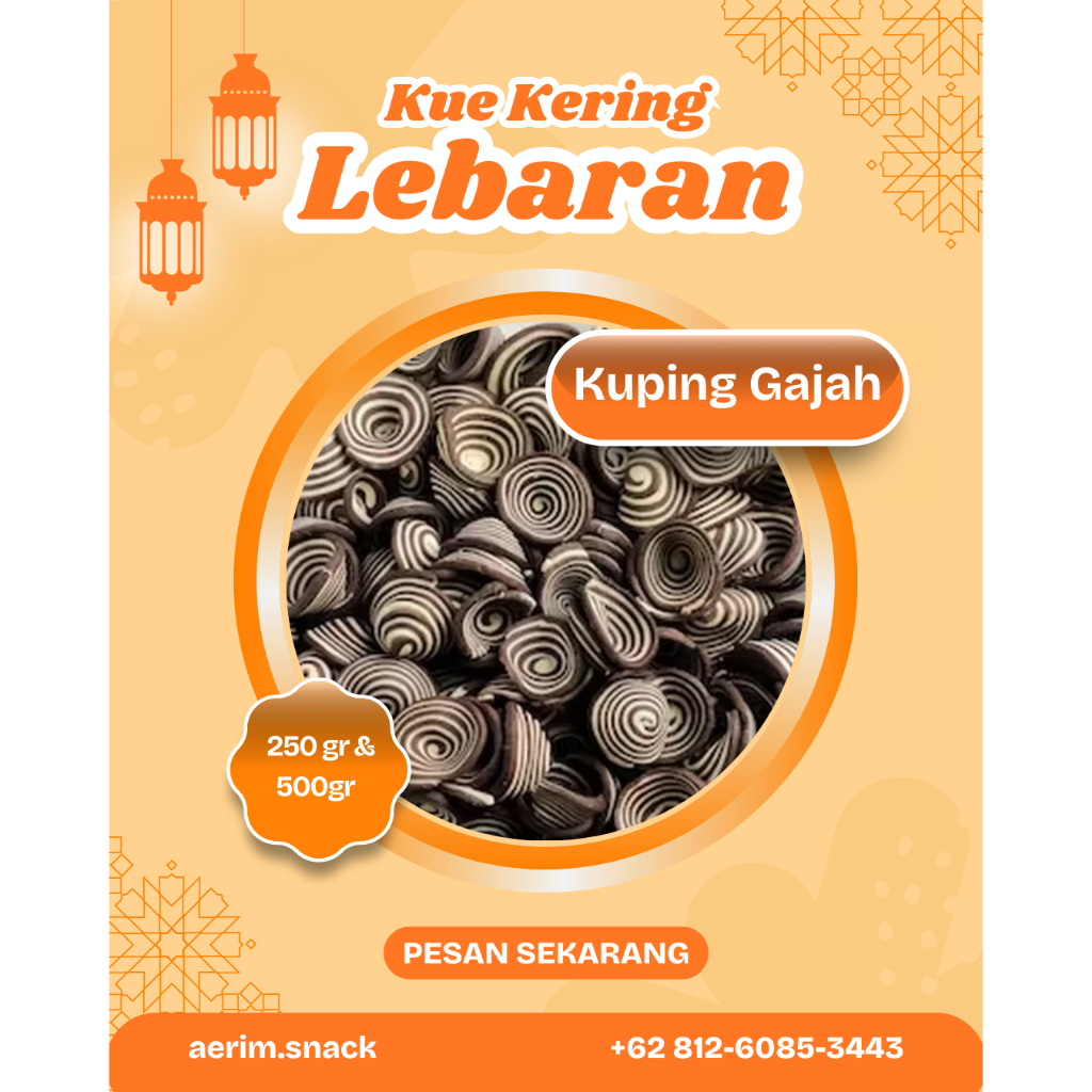 

Kuping Gajah kue kering lebaran