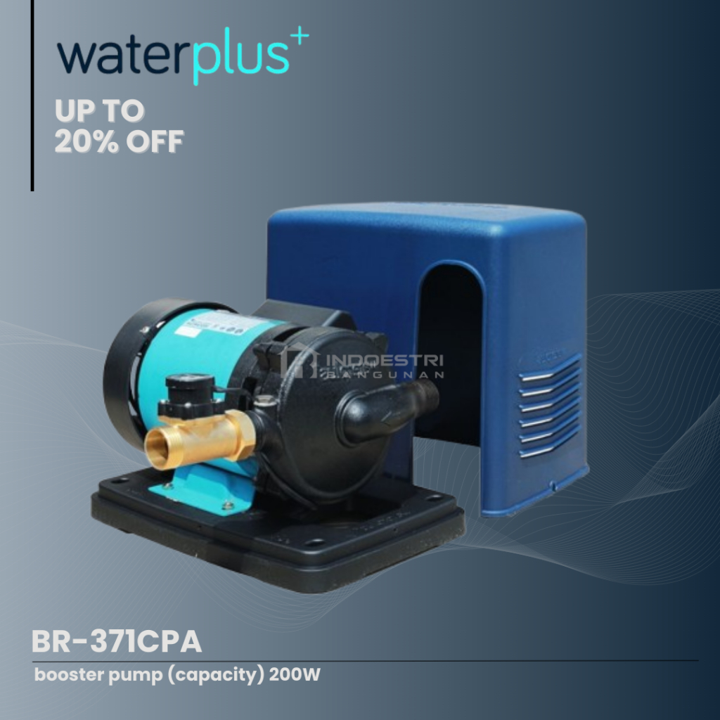 Pompa Booster / Pompa Dorong Waterplus BR 371CPA (220 Watt)