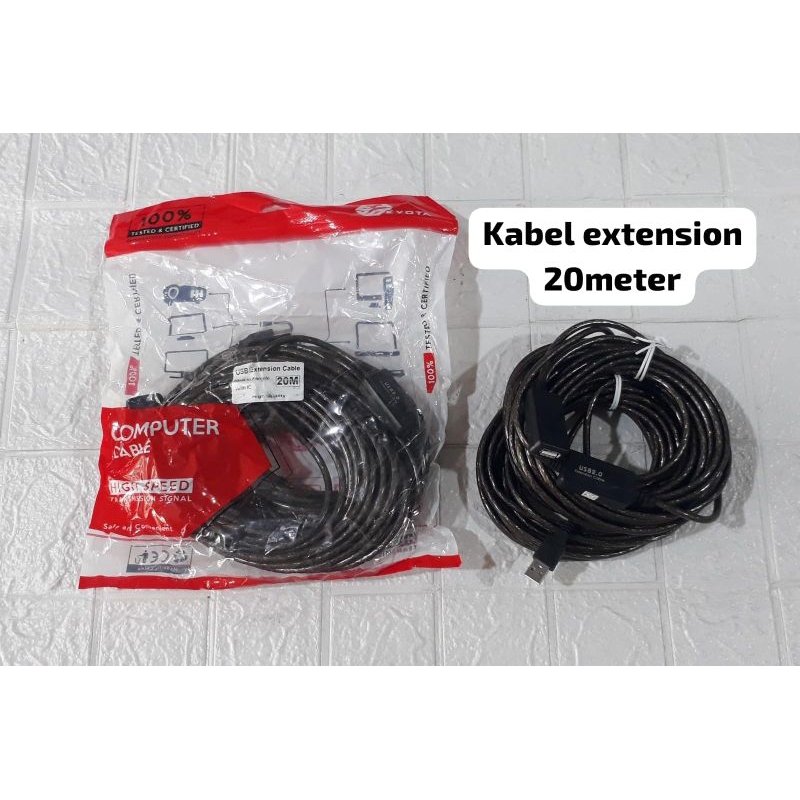 kabel usb extension 20 meter