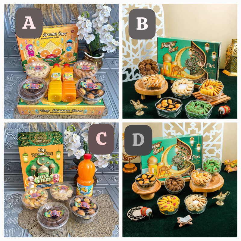 

Paket kue kering lebaran