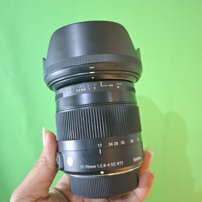 Lensa Sigma 17-70mm f2.8 DC MACRO FOR NIKON / sigma 17-70mm f2.8 hsm