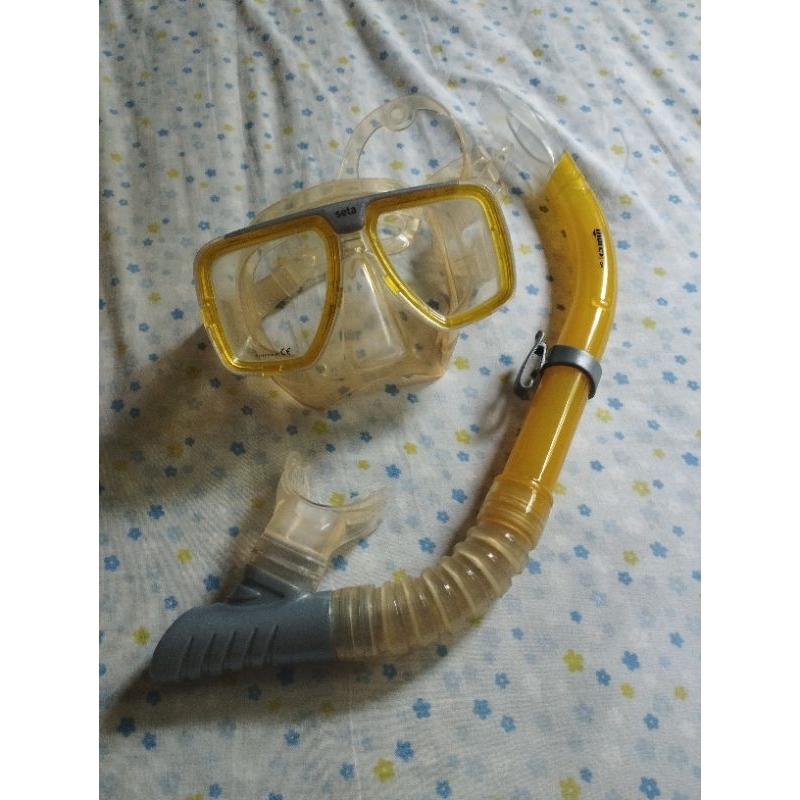 Alat snorkeling mares original/Alat snorkling second