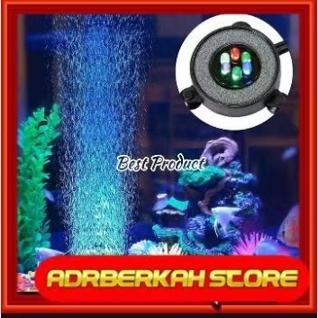 Lampu LED Akuarium Gelembung RGB
