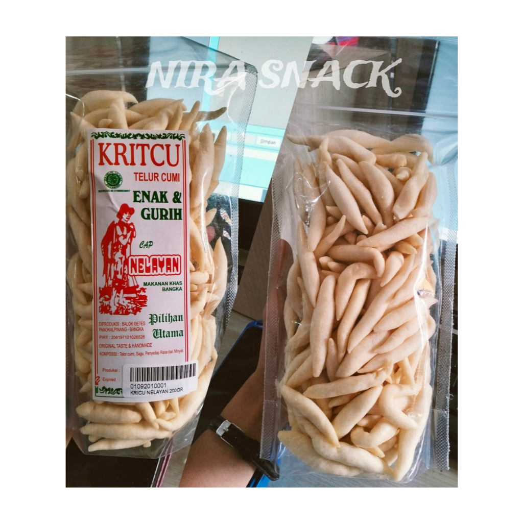 

KRICU CAP NELAYAN (200GR) KHAS BANGKA