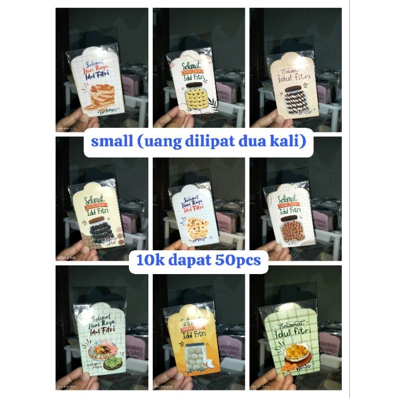AMPLOP LEBARAN SIZE "S" 10 RIBU DAPAT 50 PCS