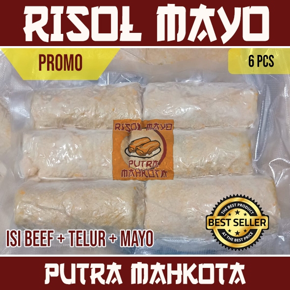 

RISOLES MAYO SMOKE BEEF PUTRA MAHKOTA ISI 6