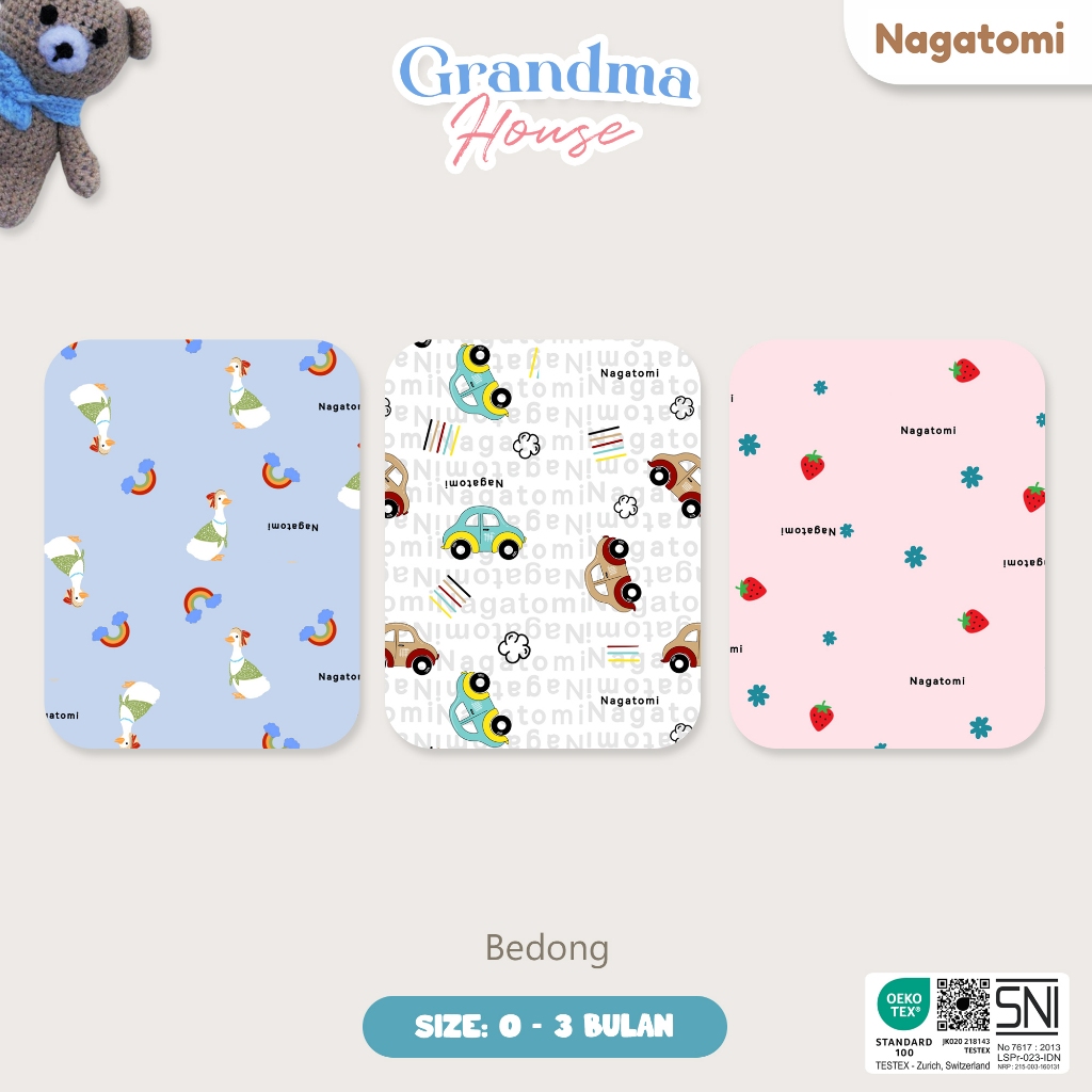 Awet Nagatomi - Bedong Grandma House Ukuran 110 Cm X 90 Cm