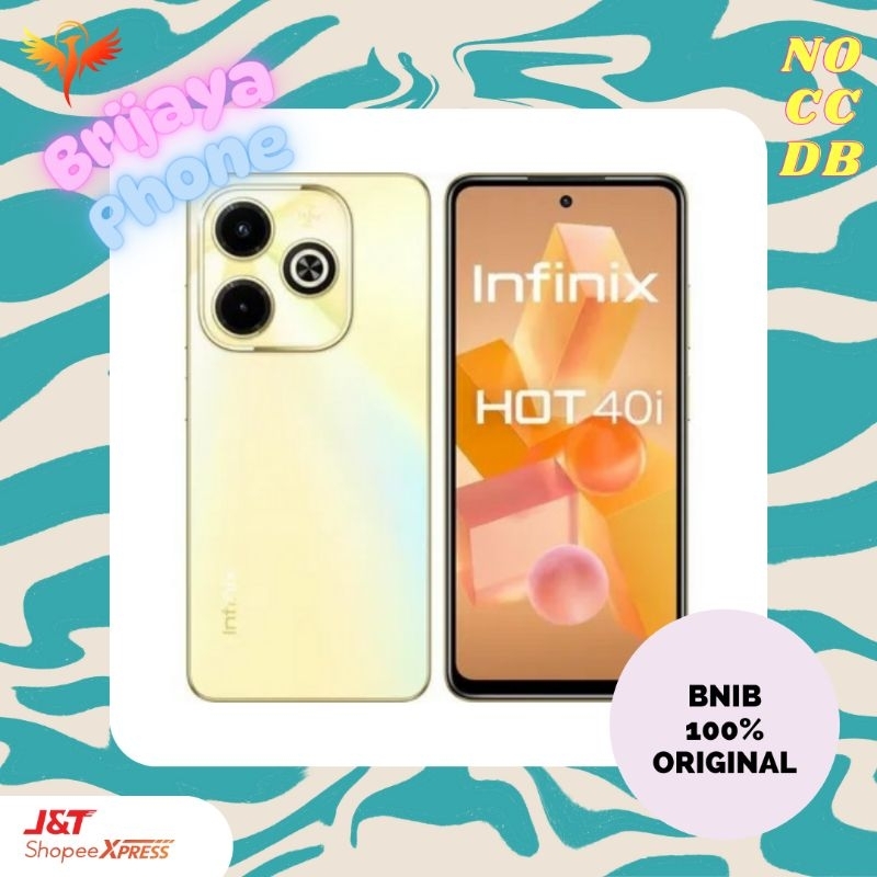 Infinix Hot 40i RAM 8/256 Garansi Resmi