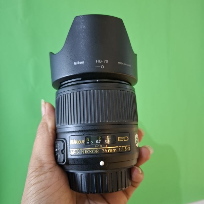 LENSA NIKON AFS 35MM F1.8 ED LENSA FIX FULLFRAME