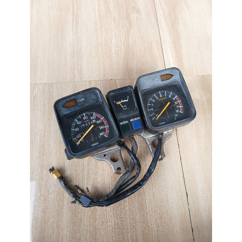 SPEEDOMETER YAMAHA RX-KING COBRA ORIGINAL SPEDOMETER SPIDOMETER ODOMETER RX KING OLD TUA COBRA